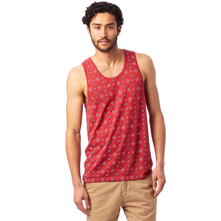 AA Eco-Jersey Tank Top Men Marine