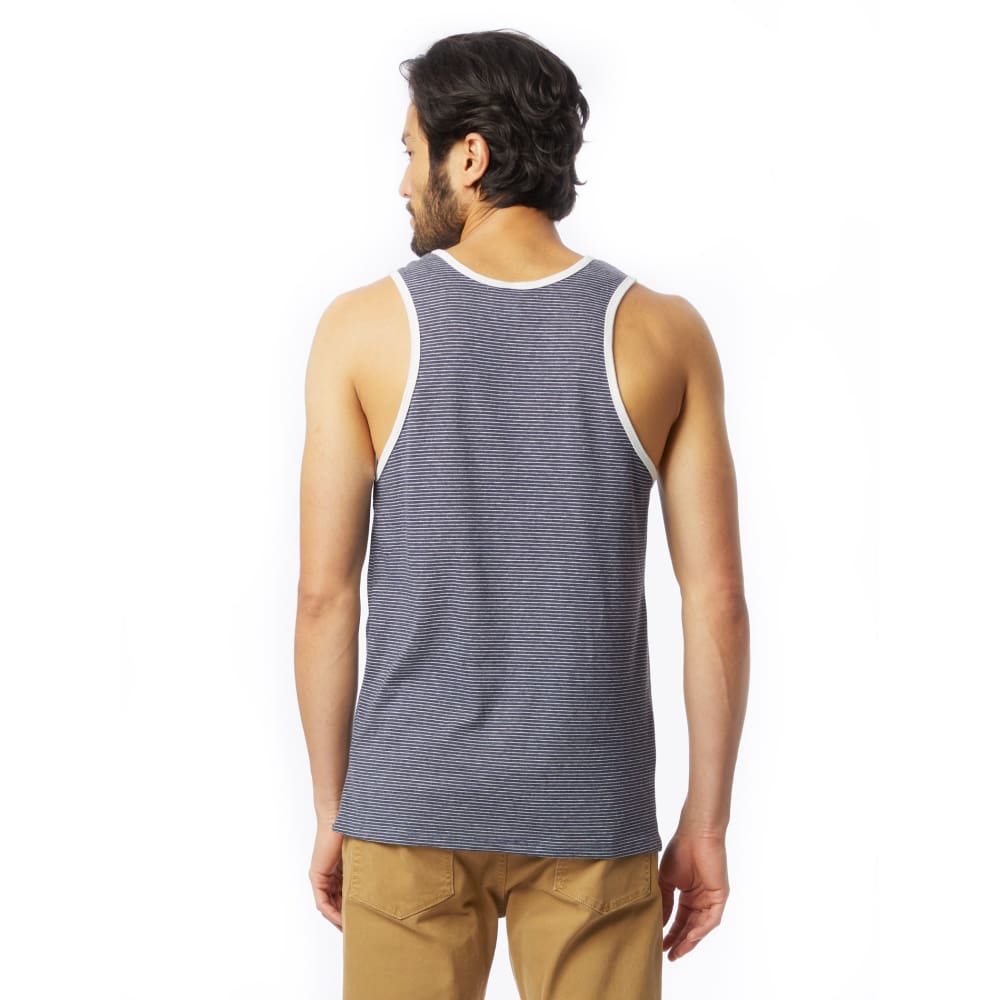 AA Eco-Jersey Tank Top Men Marine - Clothing