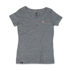 AB Shirt Scoop Neck Triblend - Gray / X-Small - Clothing