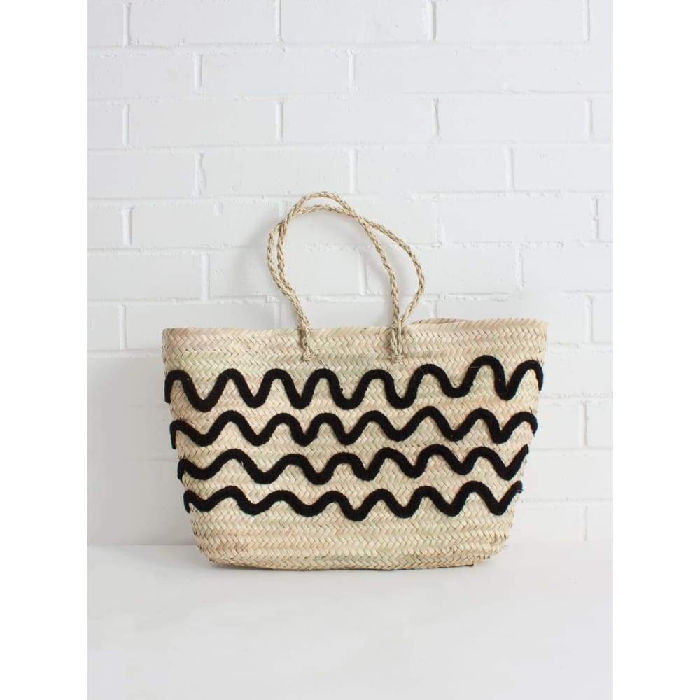 B Wave Tote Basket - Accessories
