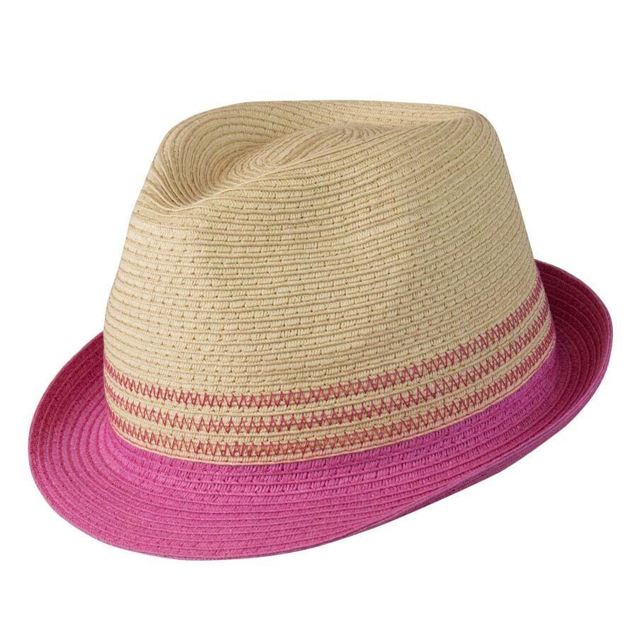 CH Kids Zig Zag Fedora - Pink / X-Small - Accessories
