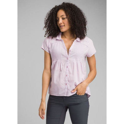 UB Highland Bison Button Down S/S Women