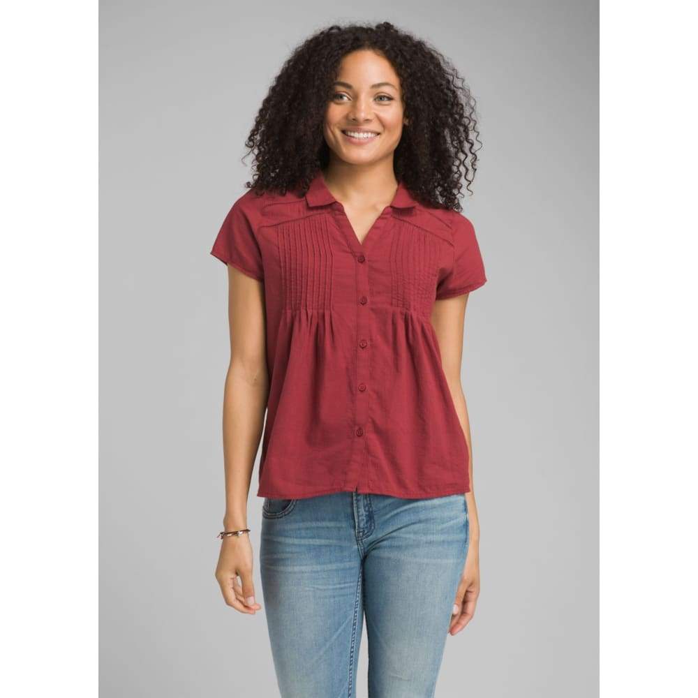 PL Katya Top - Rusted Roof / X-Small - Clothing