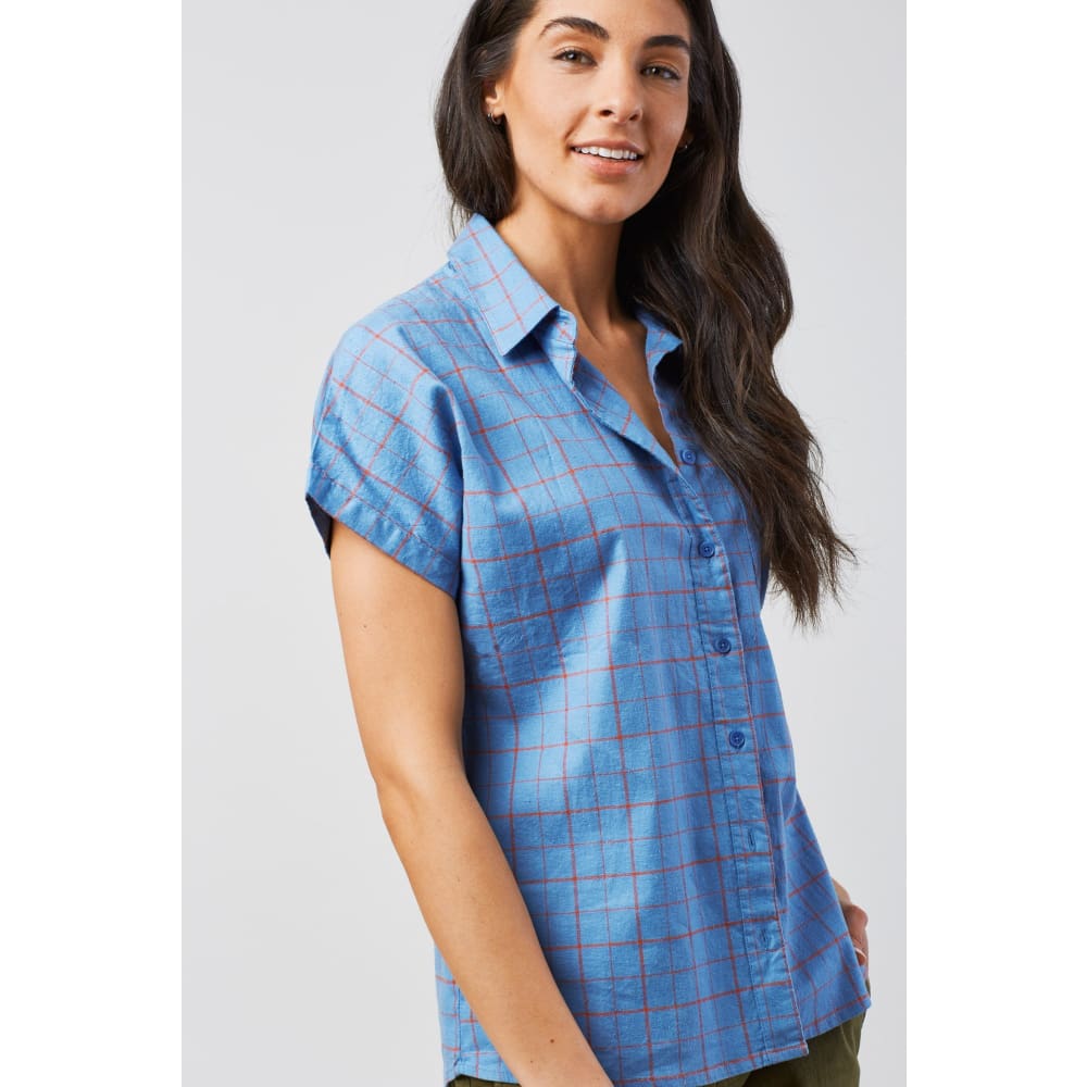 UB Landmark Button Down S/S Women