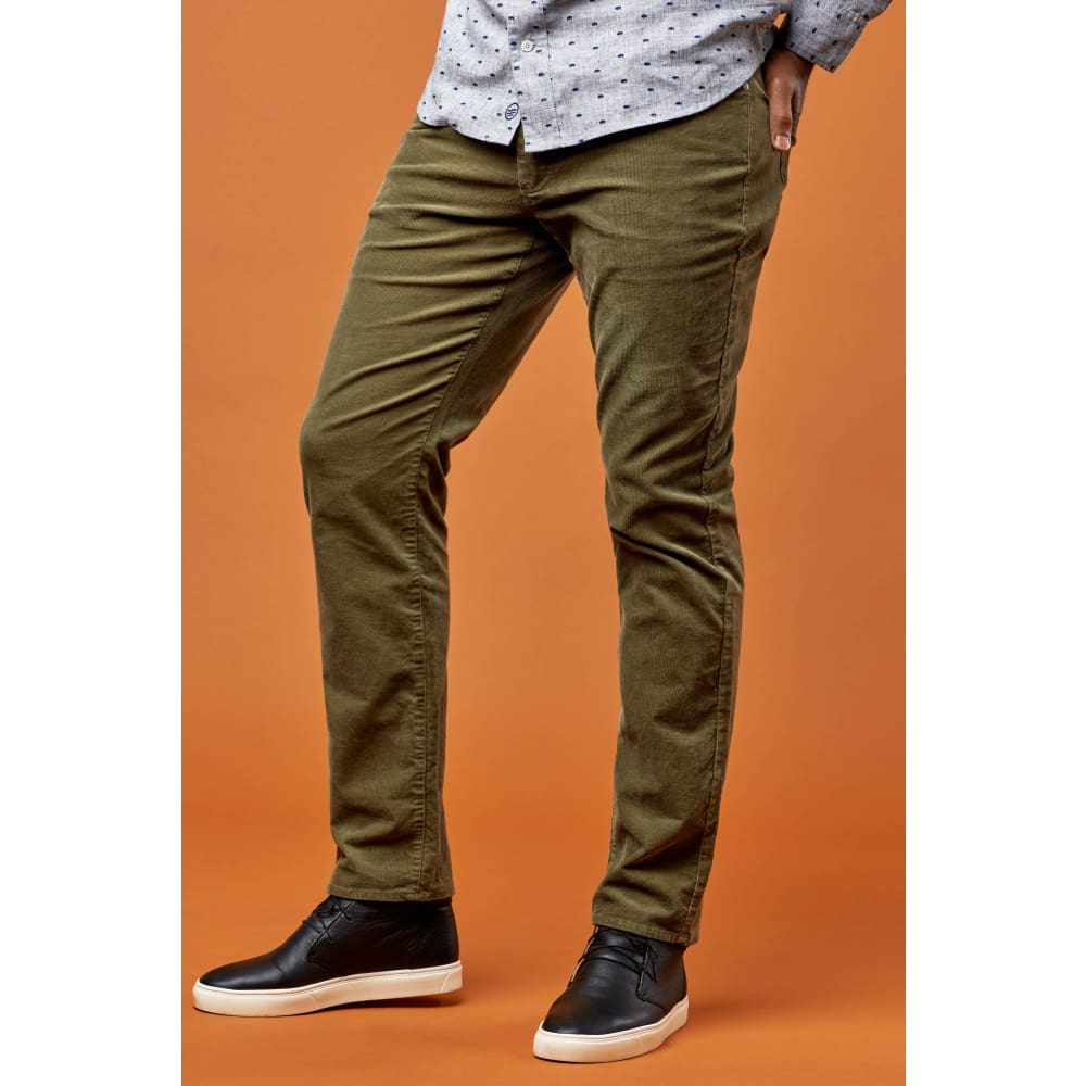 UB Pants Corduroy - Olive / 30 - Clothing