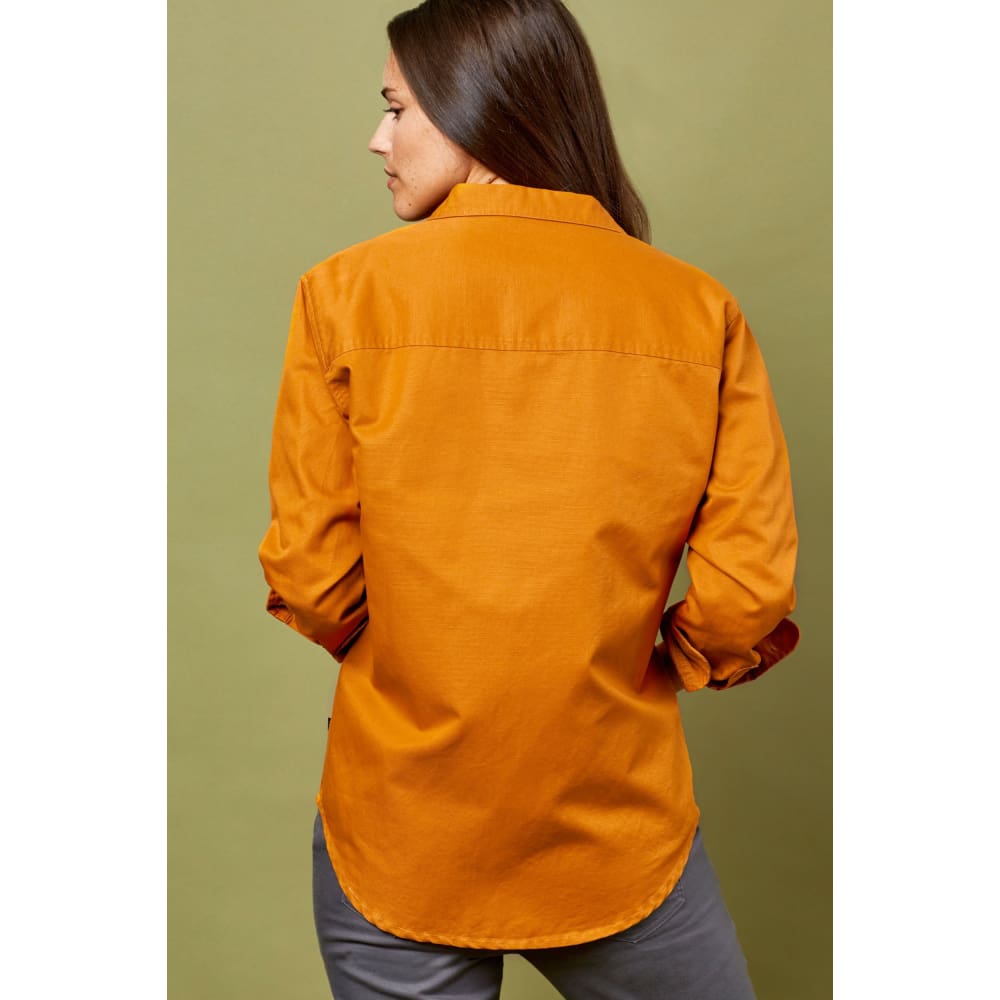 UB Shirt Women Long Sleeve Canvas - Clothing