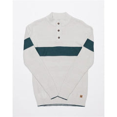 TT Sweater Button Up Iko M - Lunar Rock / Small - Clothing