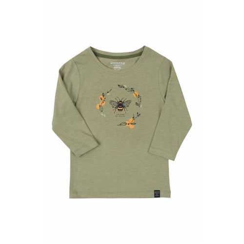 UB Shirt Long Sleeve Honey Bee Youth - Green / X-Small - Clothing