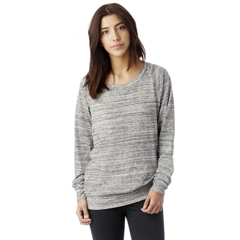 AA Slouchy Eco-Jersey Pullover - Urban Grey / X-Small - Clothing