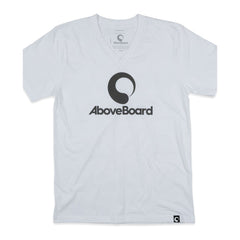 AB T-Shirt V-Neck Original Organic - White / Small - Clothing