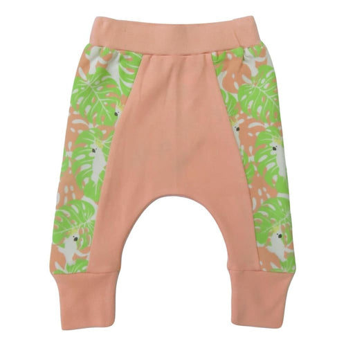 C&D Pant Tropical Camo - Gree/Rose / 3-6 Mths - Clothing