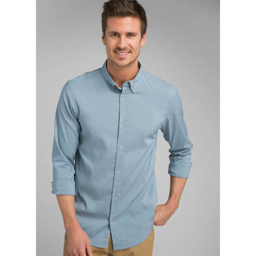PL Granger Shirt LS - Rain / Medium - Clothing