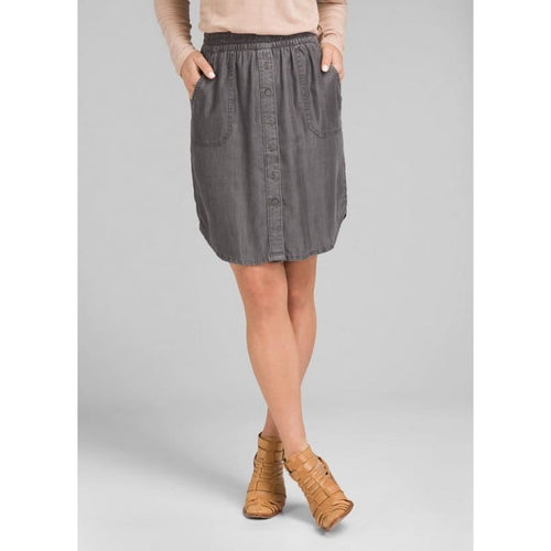 PL Shelly Skirt - Grey Wash / X-Small - Clothing
