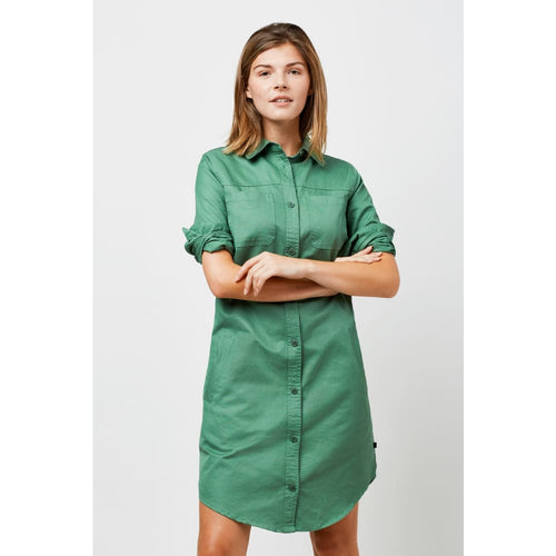 UB Dress Organic Cotton Canvas - Green / X-Small - Clothing